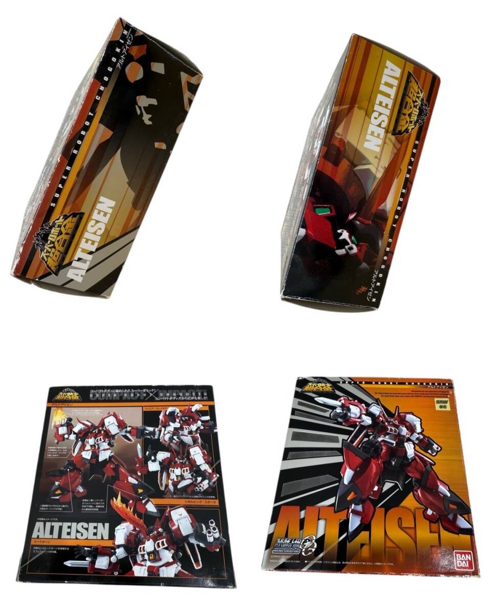 ●N7-8-7 BANDAI バンダイ 超合金 フィギュア スーパーロボット超合金 スーパーロボット大戦OG アルトアイゼン 保管品