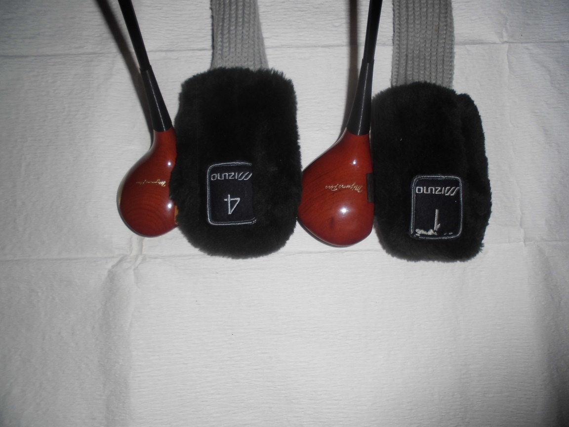 ミズノ　プロ　EX-101 パーシモン　ブラック(グラファイト)シャフト?。?,＃4　2本