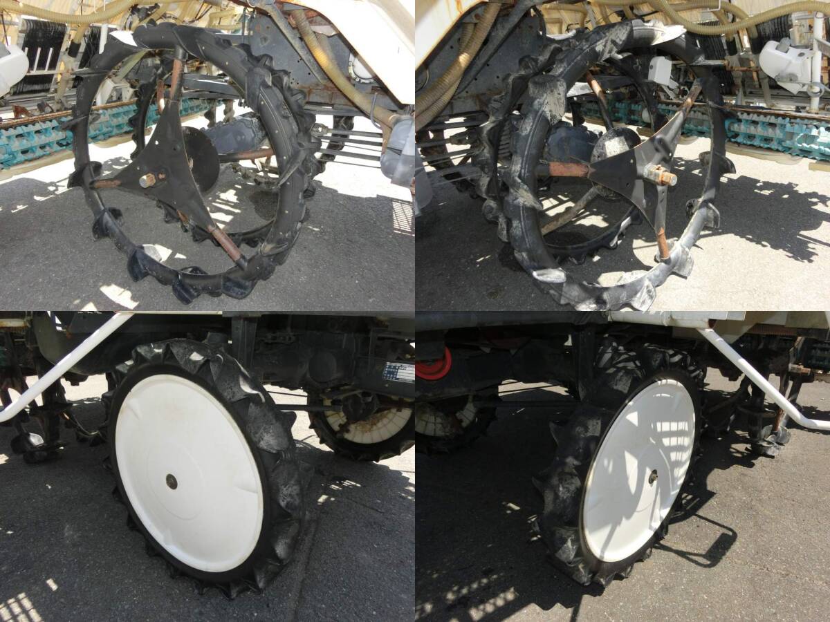 山形 クボタ 田植機(jī) NSU87 8條植 18馬力 667時(shí)間 整地ローター ダブルタイヤ 箱まきちゃん 側(cè)條施肥 HST 4WD パワステ 農(nóng)機(jī)具市場(chǎng)寒河江店