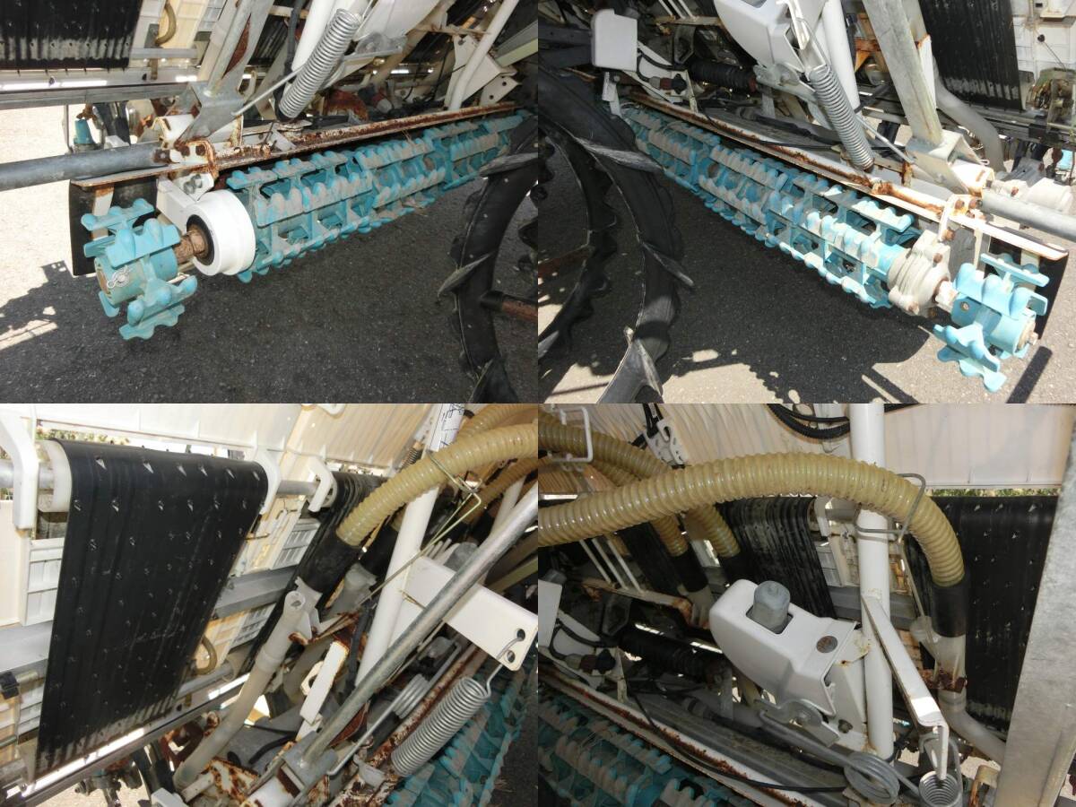 山形 クボタ 田植機(jī) NSU87 8條植 18馬力 667時(shí)間 整地ローター ダブルタイヤ 箱まきちゃん 側(cè)條施肥 HST 4WD パワステ 農(nóng)機(jī)具市場(chǎng)寒河江店
