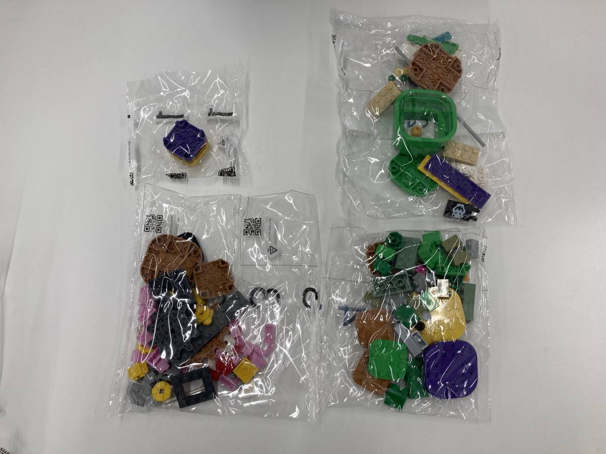 b80 LEGO レゴ スーパーマリオ 71387 ルイージとぼうけんのはじまり スターターセット ルイージ ブロック ※現状 パーツ完品か不明_画像3