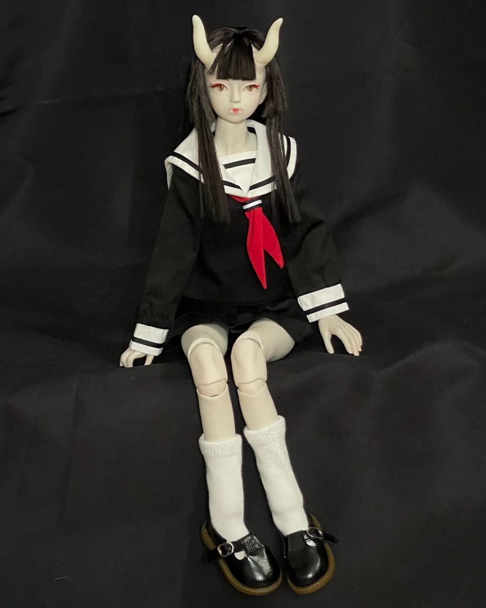 創作球体関節人形・鬼(白) 創作球体関節人形・鬼(制服)|Yahoo!フリマ(旧PayPayフリマ)