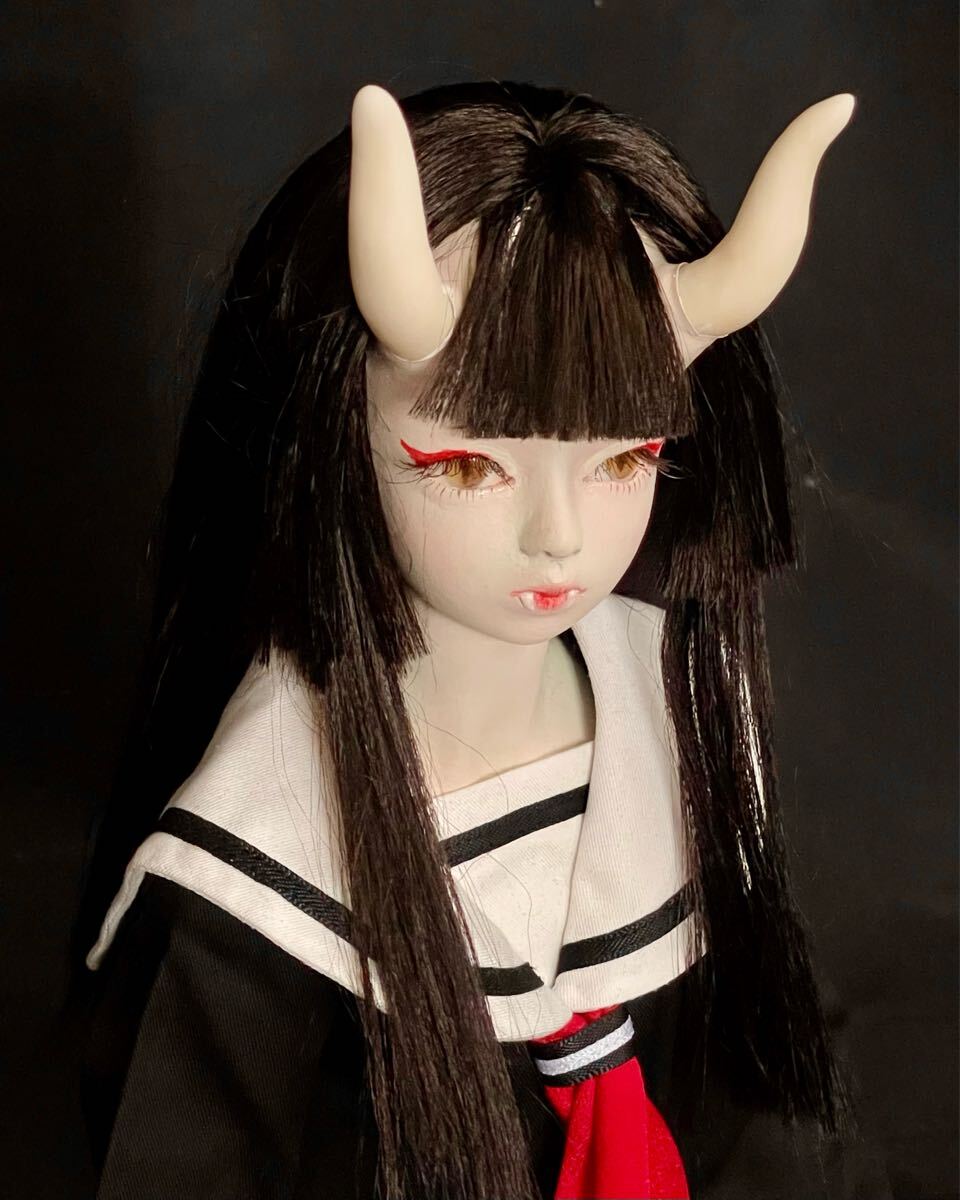 創作球体関節人形・鬼(白) 創作球体関節人形・鬼(制服)|Yahoo!フリマ(旧PayPayフリマ)