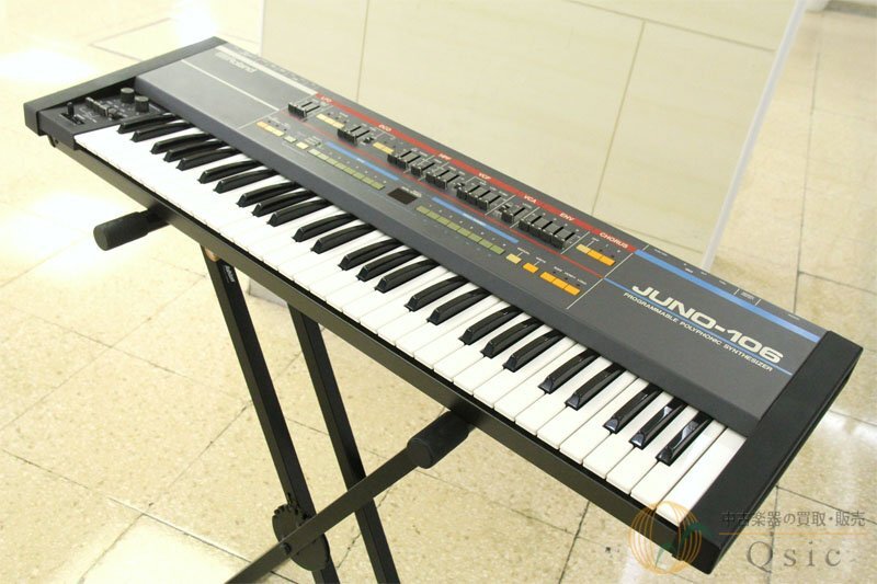 [ есть перевод ][ б/у ] Roland JUNO-106 часть работа дефект поэтому специальная цена 1985 год производства [TL125][ Kobe магазин наличие ]