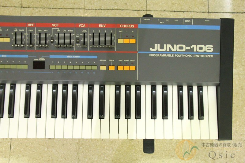 [ есть перевод ][ б/у ] Roland JUNO-106 часть работа дефект поэтому специальная цена 1985 год производства [TL125][ Kobe магазин наличие ]