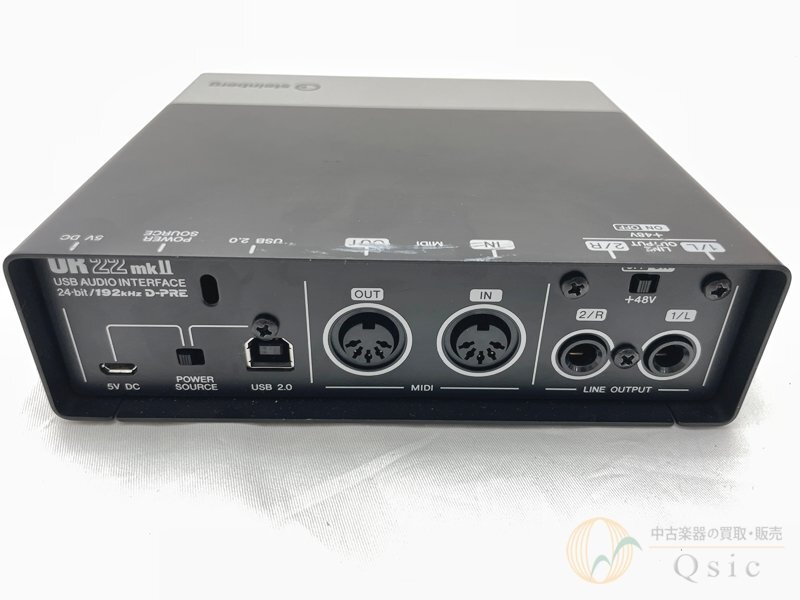 [良品] Steinberg UR22mkII DAWやネット放送にも便利な高機能なオーディオインターフェース [XJ208] UR22mkII - コンパクト I⁄O のスタンダード | Steinberg