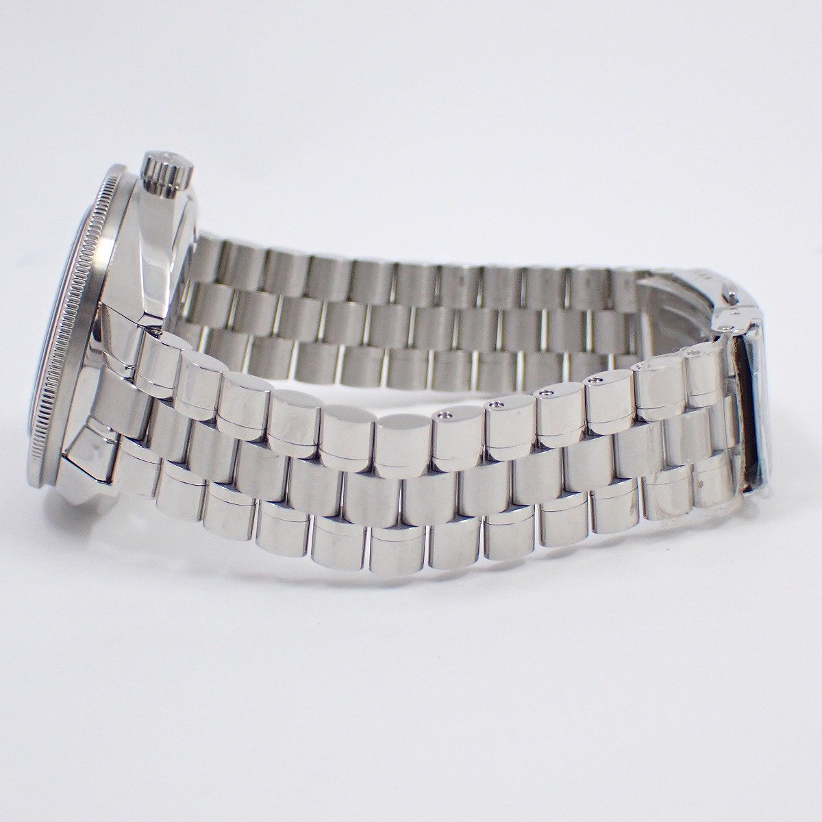 【美品】BULOVA ブローバ アーカイブシリーズ オーシャノグラファー 自動巻き メンズ 腕時計 黒文字盤 96B343【いおき質店】_画像5