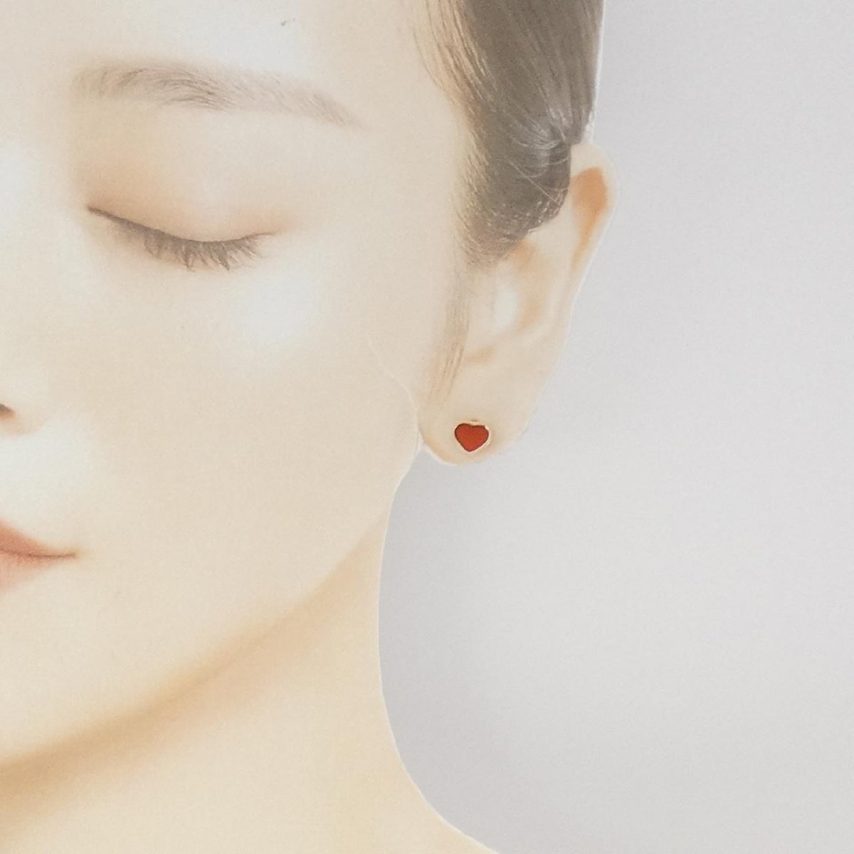  Chopard мой happy Heart серьги одна сторона уголок 