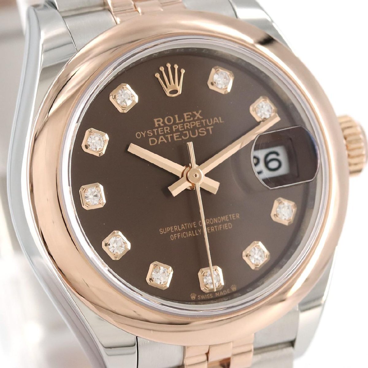 ロレックス デイトジャスト 279161G・5 SSxPG 自動巻 ランダム番_画像7