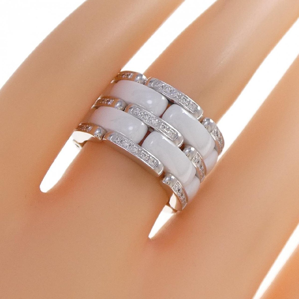 シャネル ウルトラコレクション ラージ リング_画像4