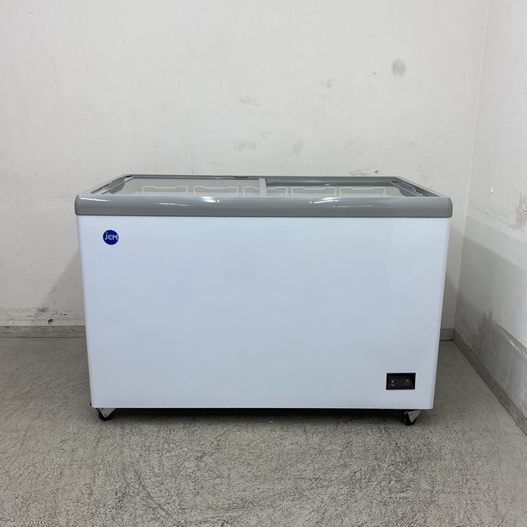 [ б/у ] A08918 рефрижератор витрина 293Lje-si- M JCMCS-293L 100V ширина 124cm [ для бизнеса ][ магазинный ][ гарантия иметь ][ товары для дома случайный рейс ]