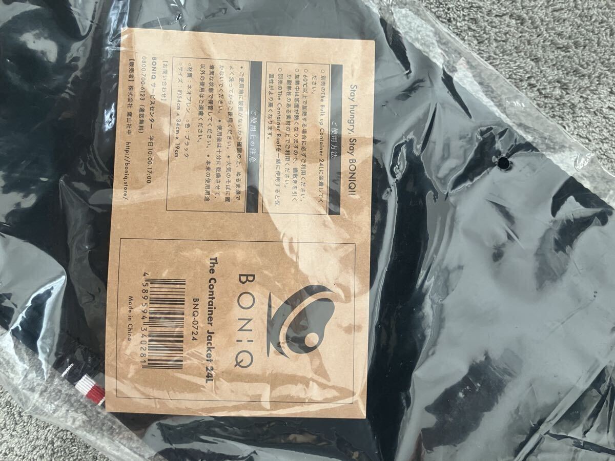 未使用 BONIQ ボニーク コンテナ 24L ルーフ ジャケット 付属品 セット 低温調理器 調理器具_画像5
