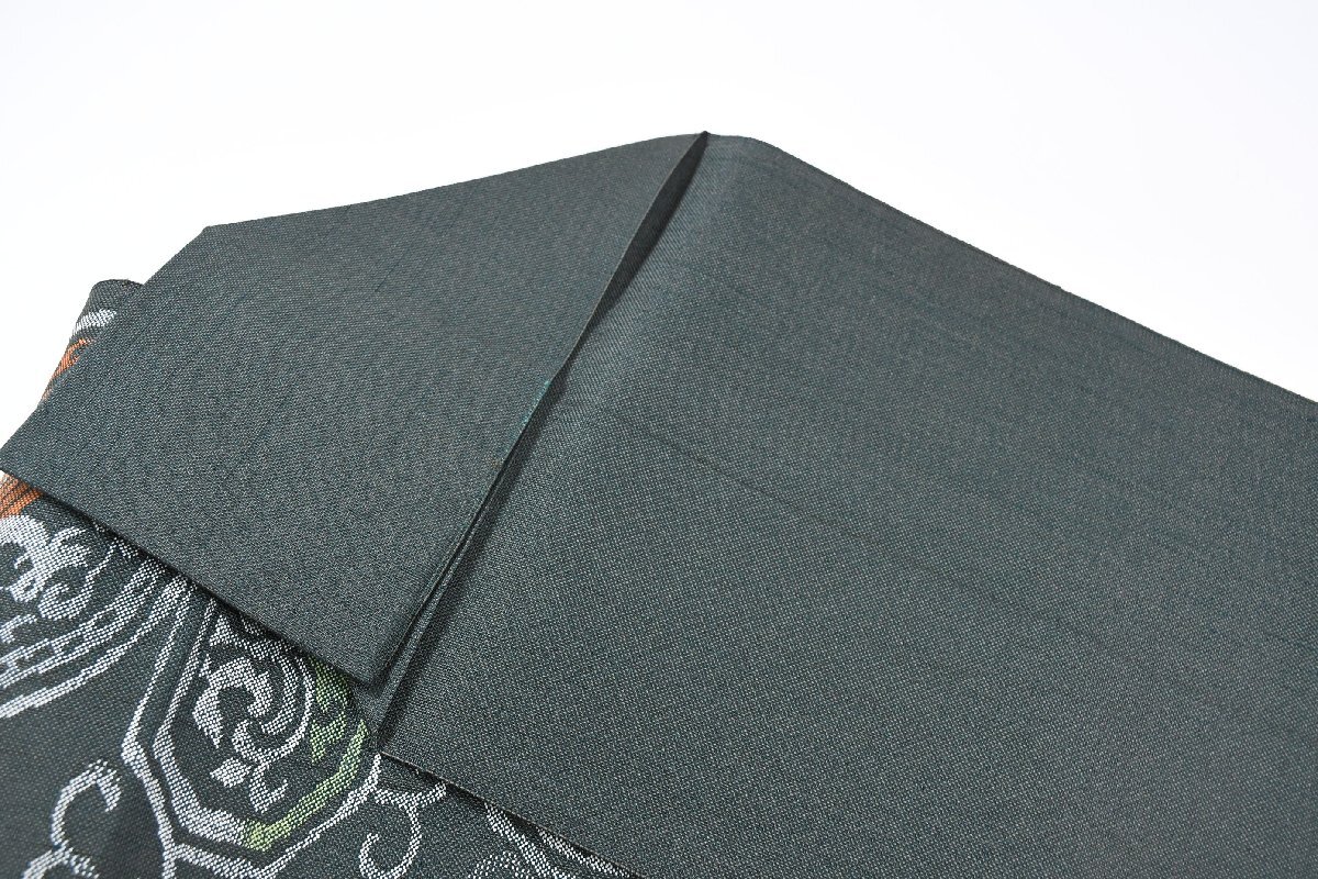 袋名古屋帯 松葉仕立て 鳳凰 帯丈356cm ★着物屋 ne-16129 桜庭呉服店_画像7