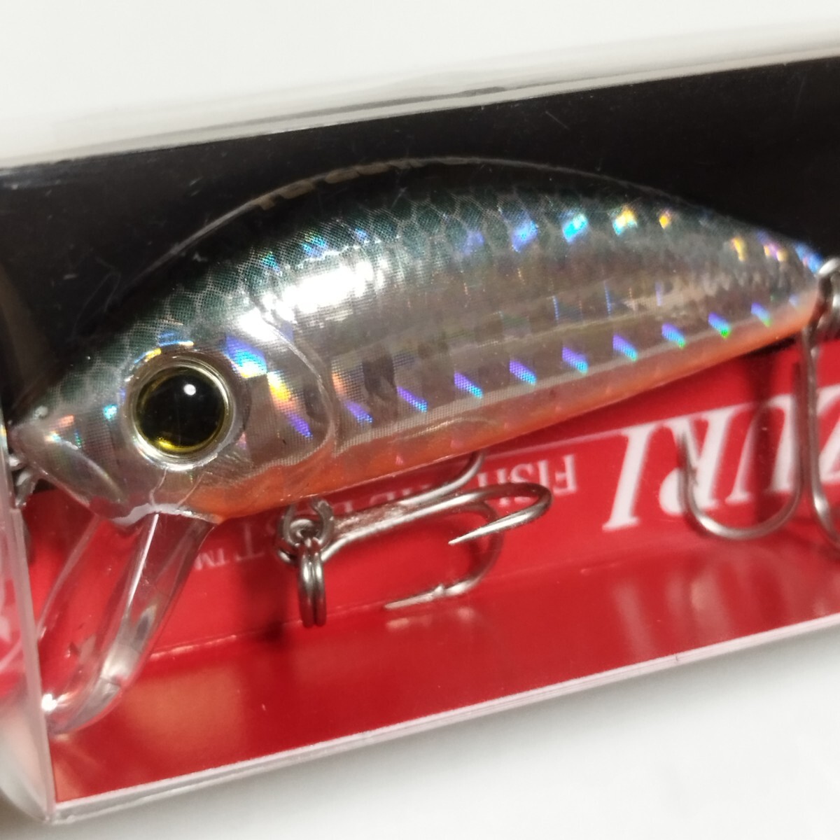 ヨーヅリduel Lミノー (S) 44mm C44 5g ラックスミノー セグロ オレンジベリー_画像3