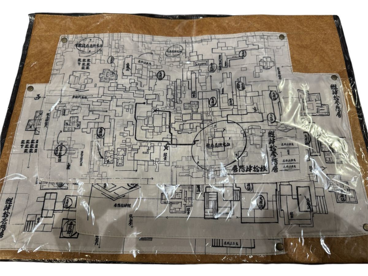 未開封　鬼滅の刃　無限城　鬼舞辻無惨移動予測図タイベックバッグ 新品未開封 鬼滅の刃 無限城 鬼舞辻無惨移動予測図タイベック