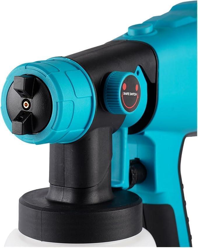 今、売れてます！ スプレーガン 互換 電動 充電 18V 14.4V makita マキタ エアー　家庭用ペイントスプレー流量制御 簡単スプレー_画像5