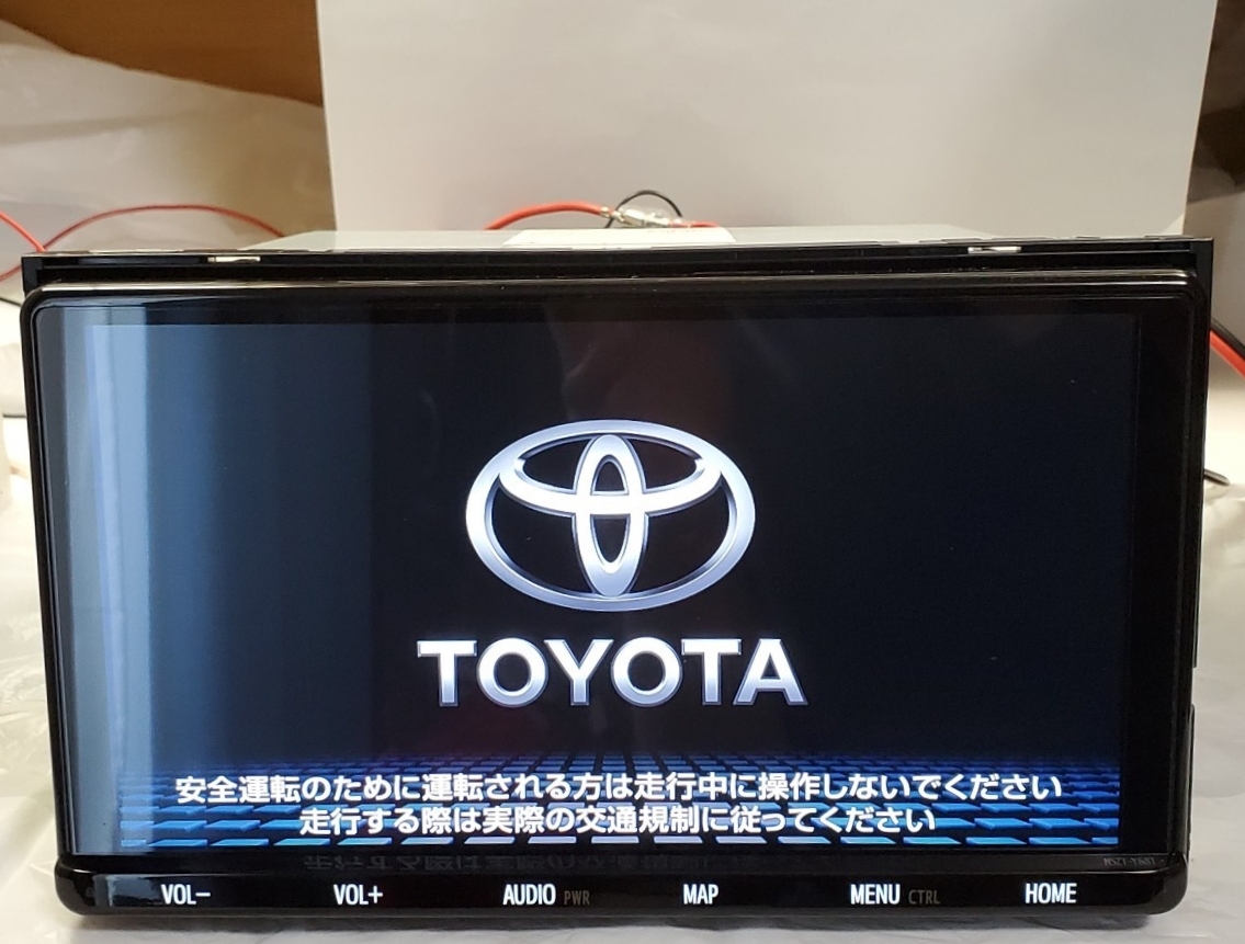 トヨタ NSZT-Y68T メモリーナビ Bluetooth 地図19年9インチ トヨタ純正9インチメモリーナビ NSZT-Y68T 訳あり 地デジ 地図