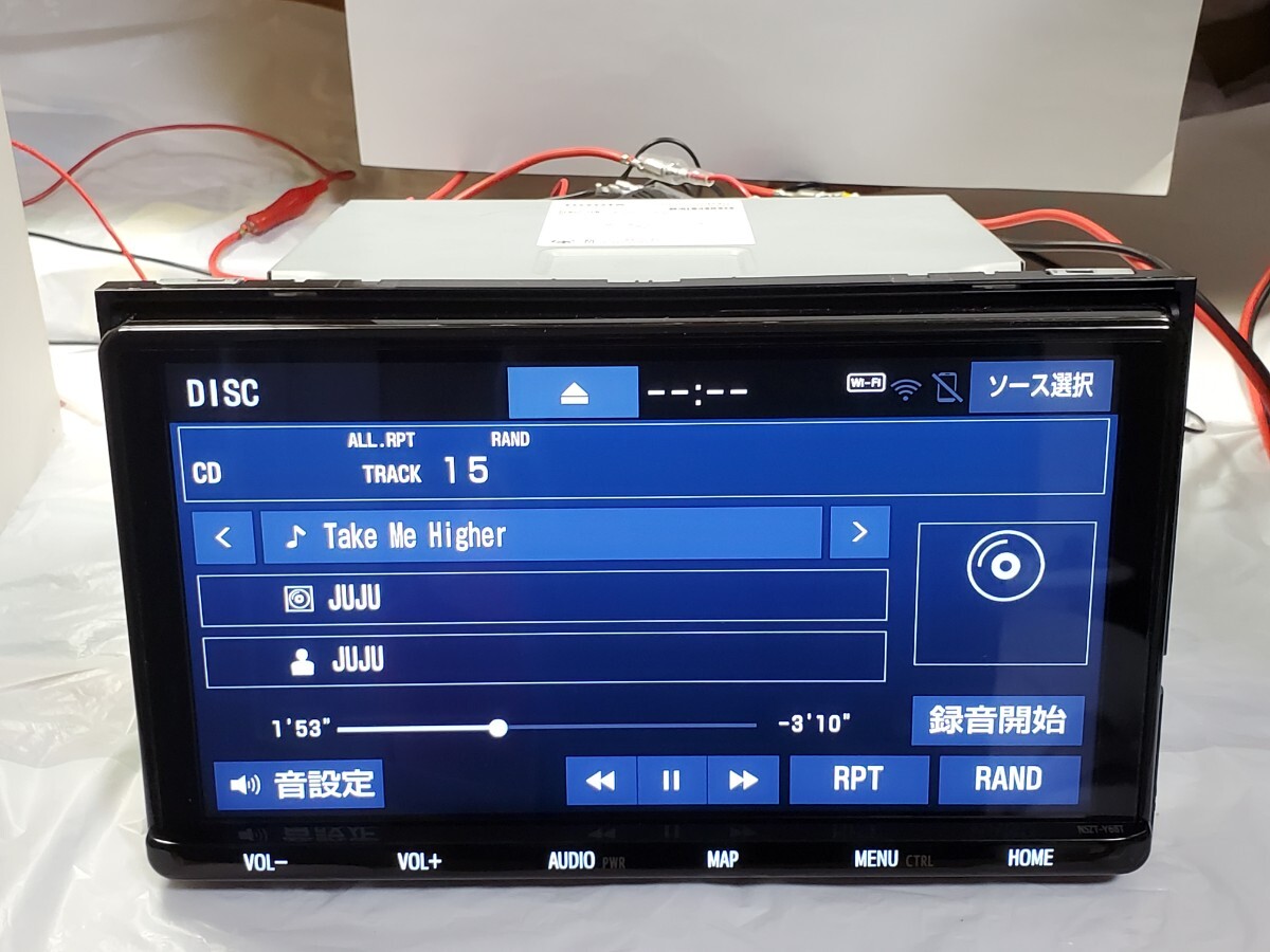 トヨタ純正 NSZT-Y68T 9インチナビ 送料無料 トヨタ純正9インチメモリーナビ NSZT-Y68T 訳あり 地デジ 地図