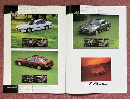 【カタログ】ホンダ プレリュードインクス (HONDA PRELUDE inx) (1990年)_画像4