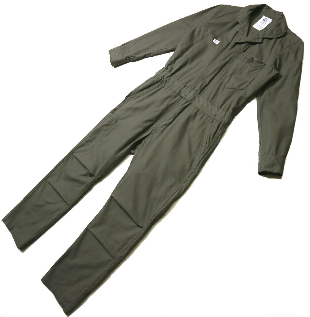 かなり良好！◆GRACE ENGINEER'S GE-130 綿100地 つなぎ◆やや細身Mサイズ（身長171センチまで）春秋、初冬_画像1