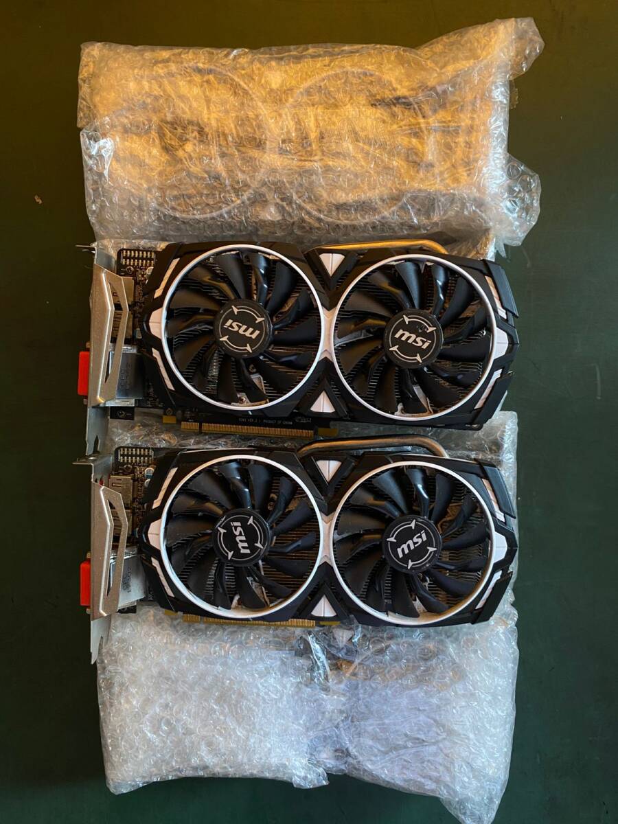 MSI Radeon RX570 ARMOR/6枚セット/※動作未確認 