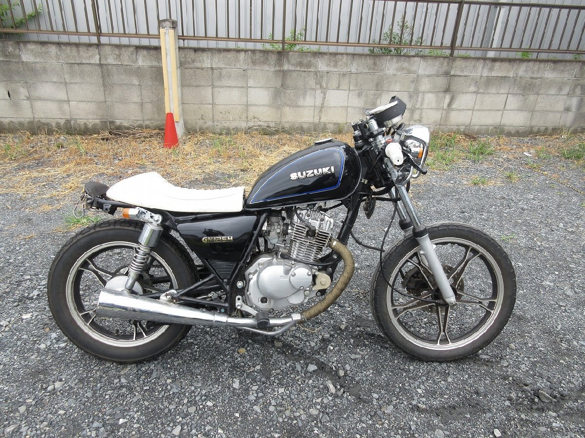 GN125H★LC6PCJG★フレーム本体　書類付き　来店引取限定　発送不可★07S09