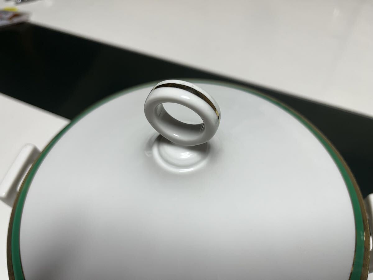 リチャードジノリ ジノリ　キャセロール・スープチューリン パレルモグリーン リチャードジノリ ジノリ キャセロール・スープチューリン