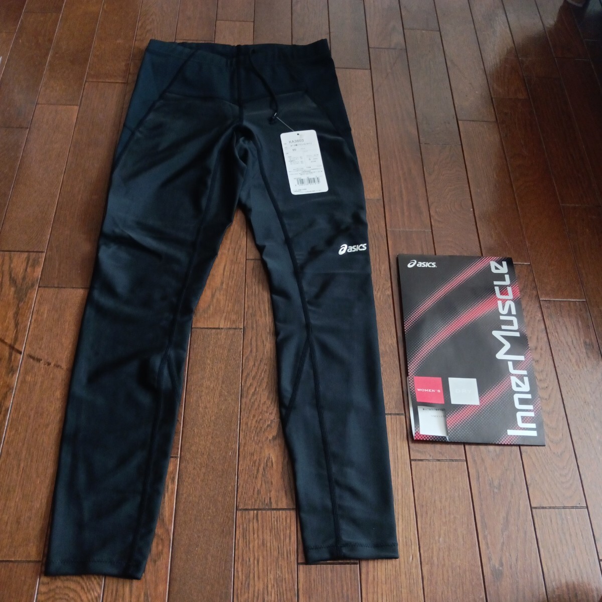アシックス　インナーマッスル　スポーツ レギンス　レディースS