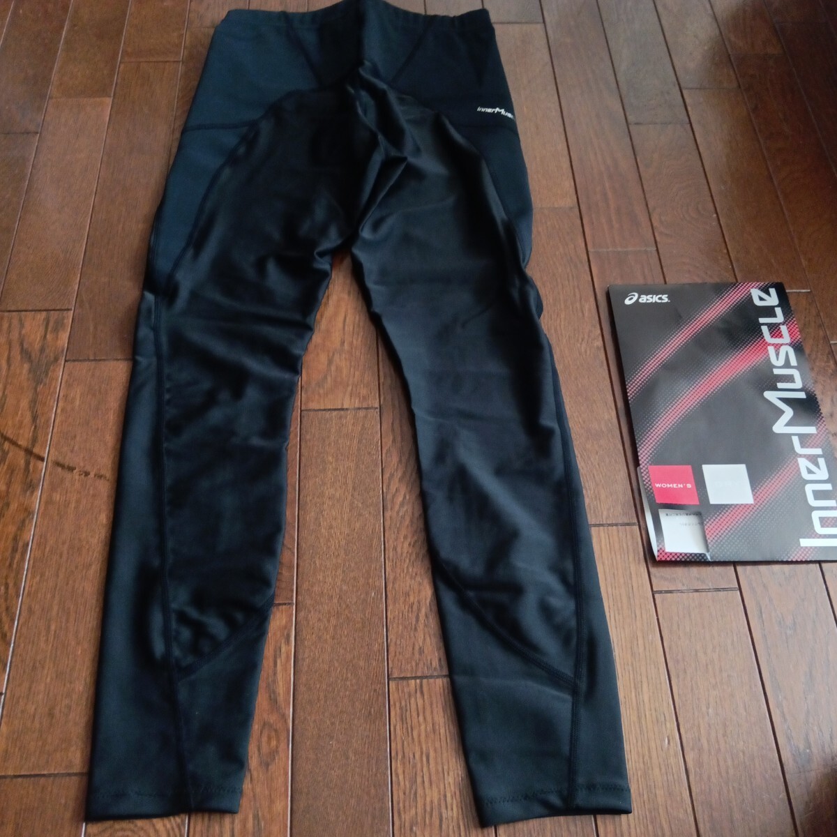 アシックス　インナーマッスル　スポーツ レギンス　レディースS