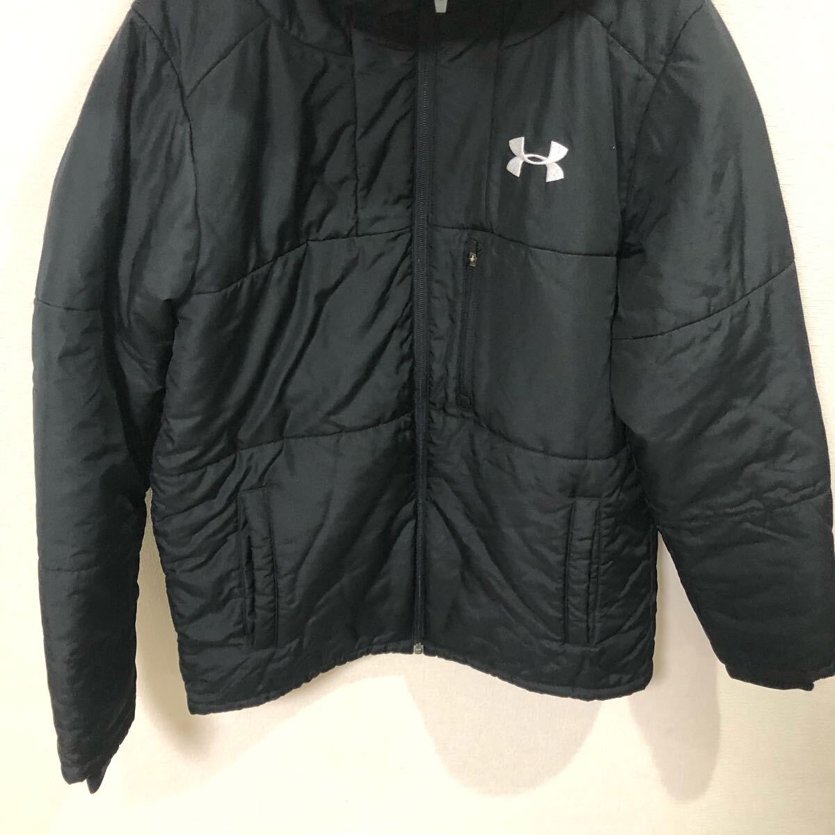 ★ アンダーアーマー UNDER ARMOR 中綿 ナイロンジャケット メンズ Mサイズ コールドギア UA インサレート ジャケット1347226_画像3