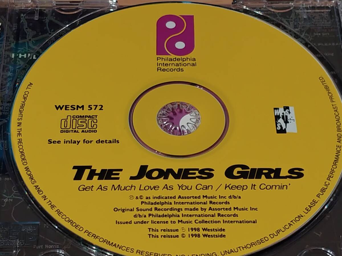 ●送料込●CD Get As Much Love As You Can / Keep It Comin' ジョーンズ・ガールズ The Jones Girls_画像3