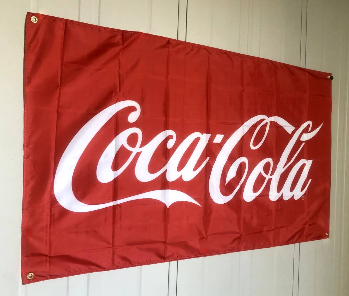 ★店內(nèi)裝飾仕様★CC00 コカコーラ フラッグ クラシック レトロ 旗 ポスター ブリキ看板 コーラ ポスター USA雑貨 アメリカン雑貨 輸入雑貨