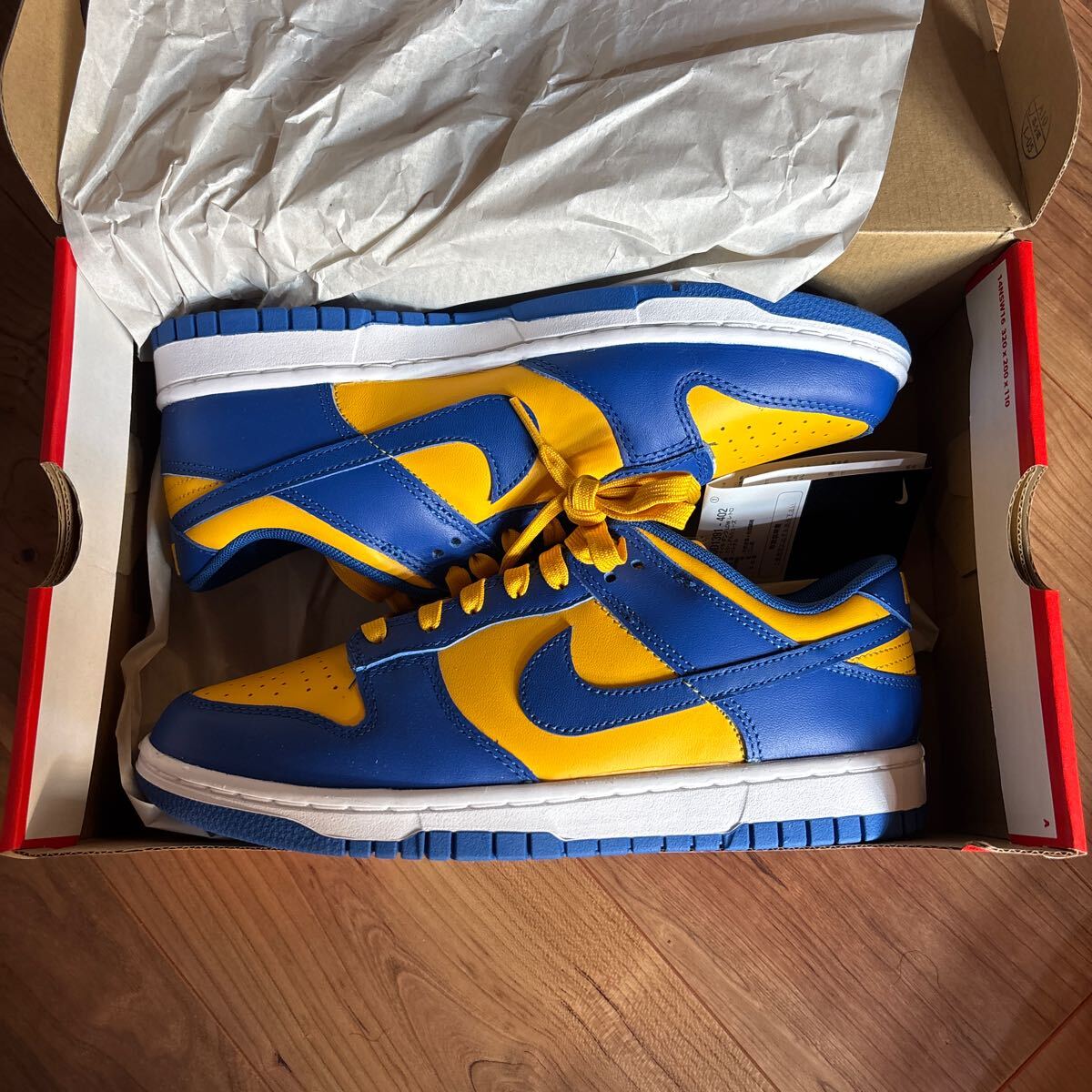 Nike Dunk Low Blue Jay and University 26 ナイキ ダンク ロー ブルージェイ アンド ユニバーシティゴールド/UCLA