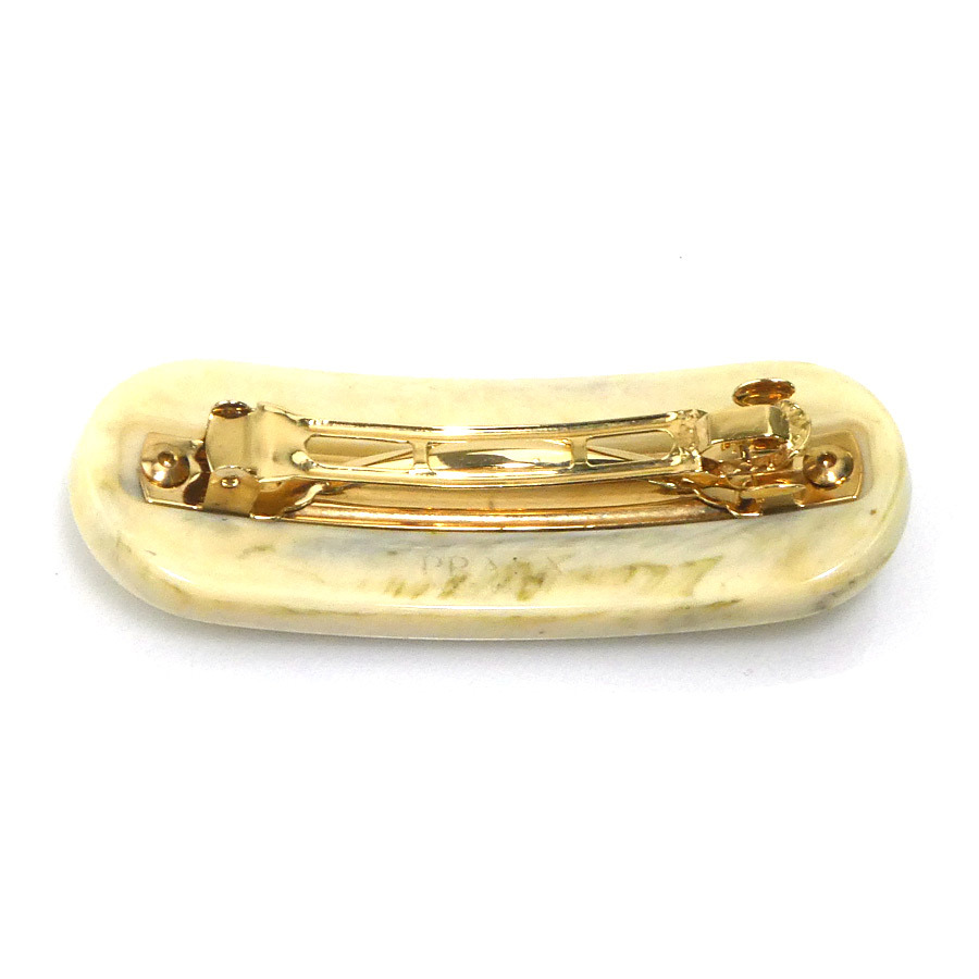 Prada PRADA заколка resin бежевый h31328g