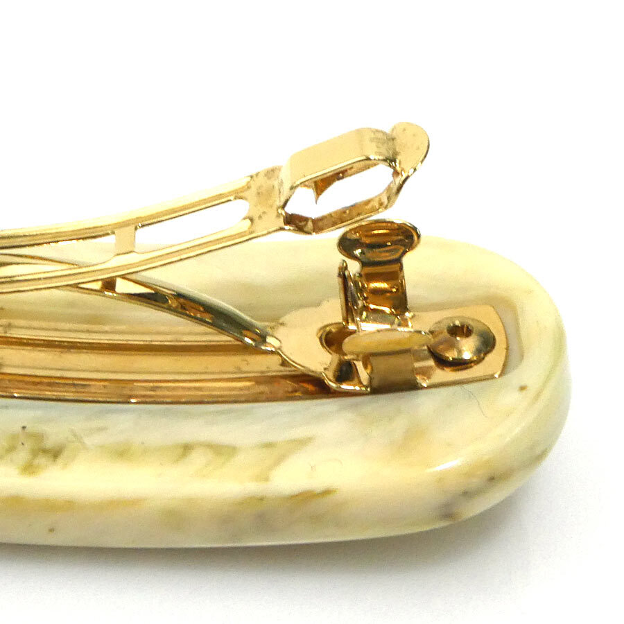 Prada PRADA заколка resin бежевый h31328g