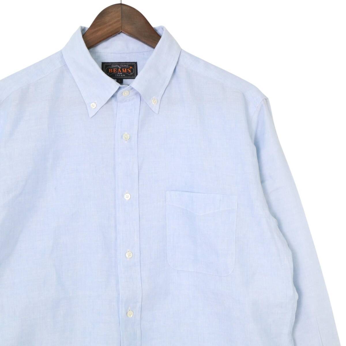 BEAMS PLUS　B.D. COOLMAXシャツ＊_画像2