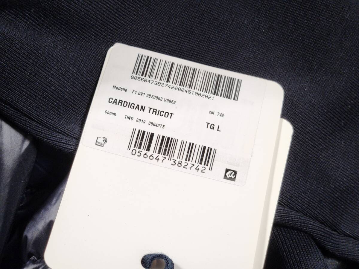 超美品＊MONCLER モンクレール　TRICOT CARDIGAN ニット切替 ダウンジャケット　F10919B50000＊