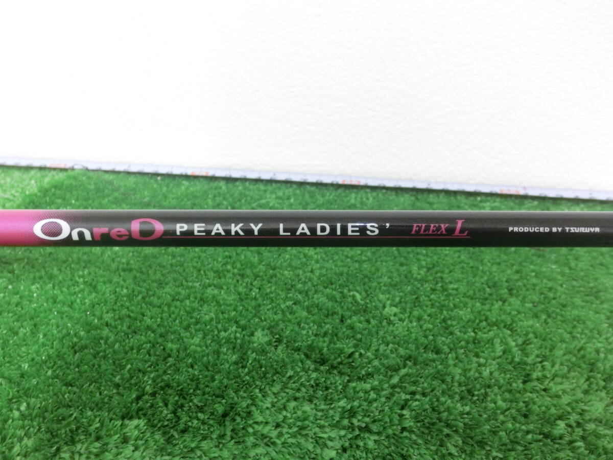 !TSURUYAtsuruyaOnreD PEAKY LADIES 1W Driver 13.5° / оригинальный вал FLEX-L женский J0996!