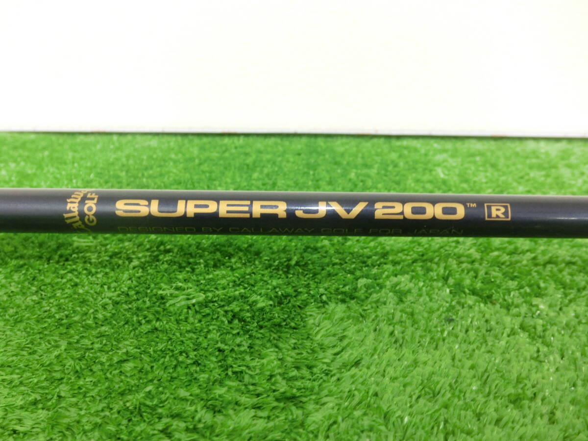 ♪Callaway キャロウェイ BIG BERTHA STEELHEAD 4W フェアウェイウッド 16.8°/純正 シャフト SUPER JV 200 FLEX-R J1027♪_画像6