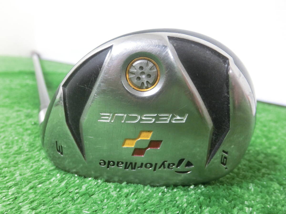 !TaylorMade TaylorMade RESCUE 3U служебная программа 19°/ оригинальный вал REAX FLEX-S J1040!