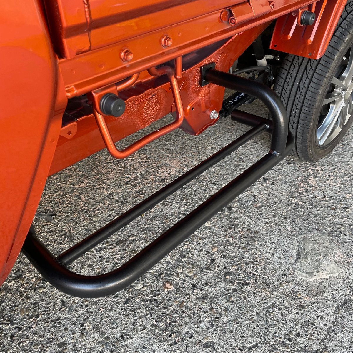 J-NEXT ダイハツ ハイゼットジャンボ(S500P/S510P) MC前/MC後共通 アルミサイドステップ Ver.2 ブラックエディション 助手席側用_画像5