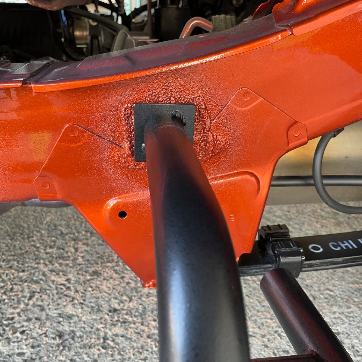 J-NEXT ダイハツ ハイゼットジャンボ(S500P/S510P) MC前/MC後共通 アルミサイドステップ Ver.2 ブラックエディション 助手席側用_画像7