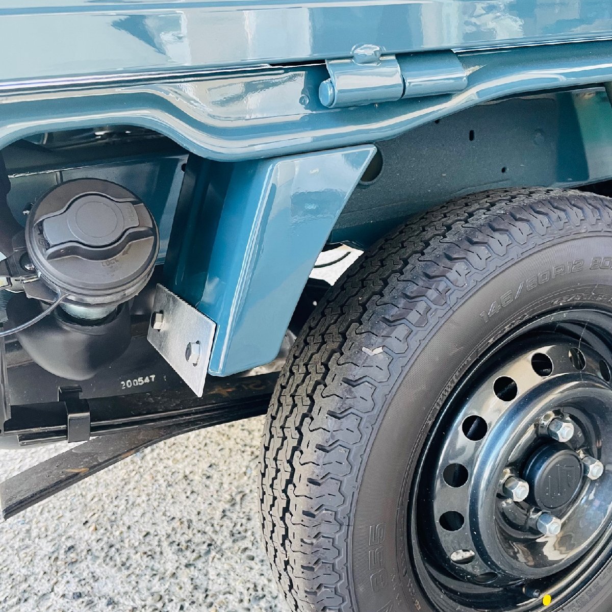 J-NEXT スズキ キャリイトラック/スーパーキャリイ(DA16T) 共通 アルミ フェンダープレート アルミ板Ver. 4枚 軽トラック 軽トラカスタム_画像7