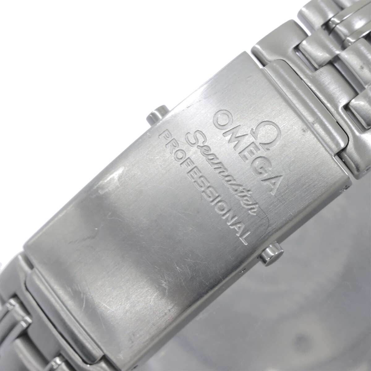 オメガ OMEGA シーマスター プロフェッショナル クロノグラフ 2598 80 メンズ 腕時計 デイト ネイビー 自動巻き Seamaster 90287161_画像6