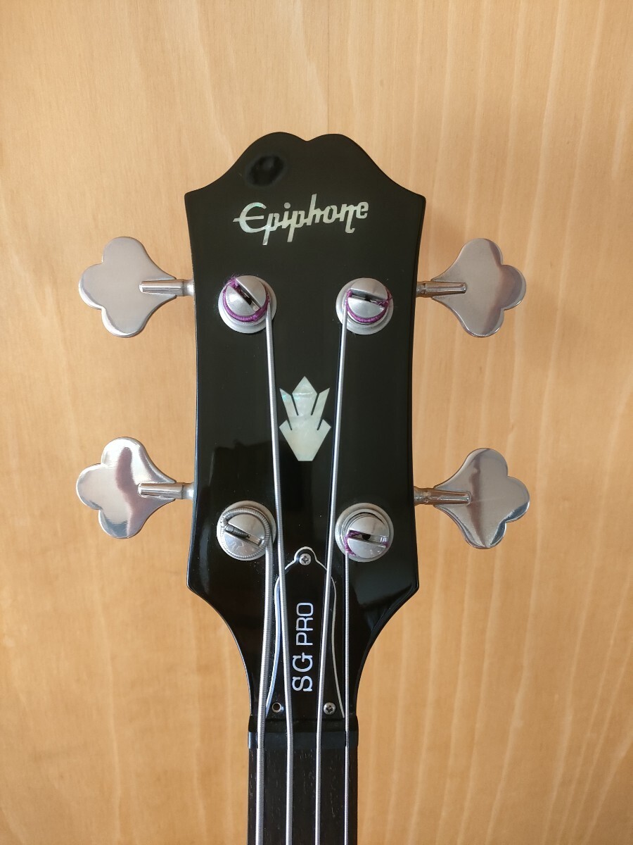 【Epiphone EB-0 改造品】ヴィンテージピックアップ&ダンカン搭載 Yahoo!オークション - 【Epiphone EB-0 改造品】ヴィンテージ