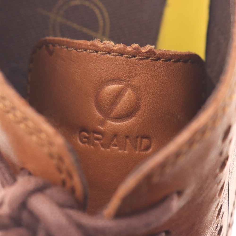 ■ COLE HAAN コールハーン ゼログランド スニーカー C14493 靴 ウイングチップ メンズ 8M 26cm相当 ブラウン_画像8