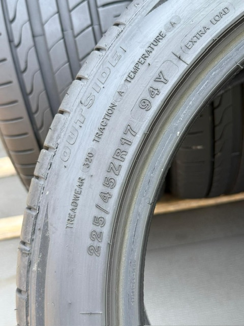 中古タイヤ4本セット 225/45/17 RADIAL F205 良好な状態のタイヤ 2023年製 225/45/17 RADIAL F205 良好な状態のタイヤ 2023年製_画像7