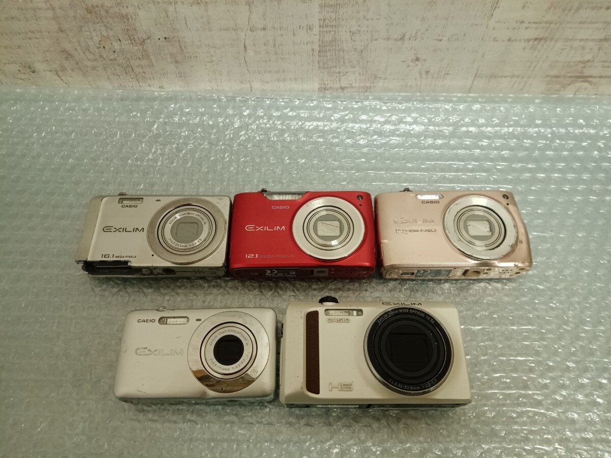 CASIO　カシオ　 EXILIM　デジカメ　デジタルカメラ　まとめ　5点　EX-ZR400 EX-Z800 エクシリム　コンデジ　ジャンク