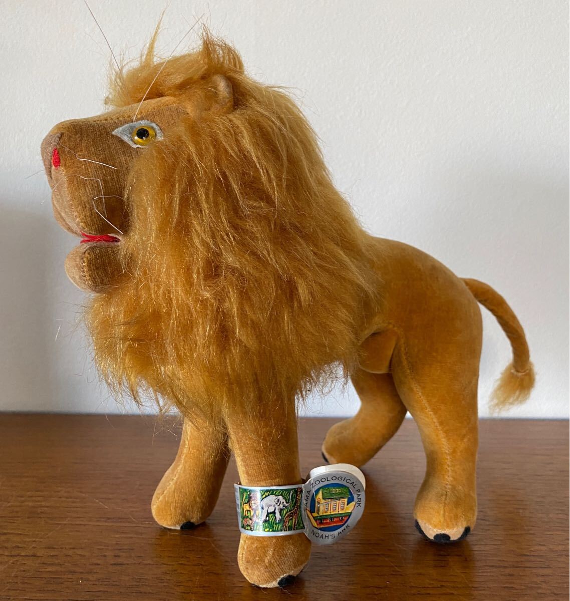 東京動物園協会　ライオンぬいぐるみ 東京動物園協会ぬいぐるみ ライオン（小） | 古道具ラロ