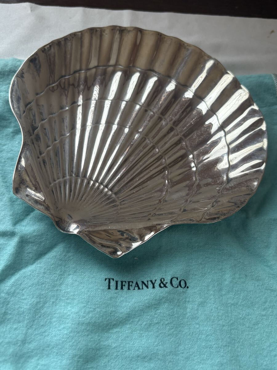 Tiffany & Co. 銀製貝殻型小物入れ Tiffany & Co. 銀製貝殻型小物入れ 約190g(置物)|売買された